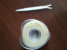 Cinta adhesiva para párpados grandes, doble pliegue, autoadhesiva, pegatinas para párpados, S/L, maquillaje, herramienta Invisible, color Beige claro, 600 unids/caja