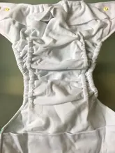 HappyFlute-pañal de tela de gamuza interior, inserto de bebé pañal impermeable y reutilizable, doble fuelle, 1 ud.