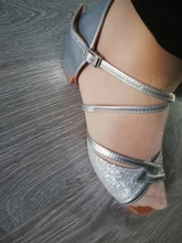 Zapatos de baile latino para niñas, zapatillas modernas, para baile, salón, Salsa, tango