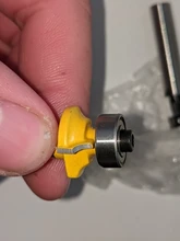 Over-Router-Bit Milling-Cutter Wood-Woodworking-Tool Corner Round Tungsten-Carbide Bearing