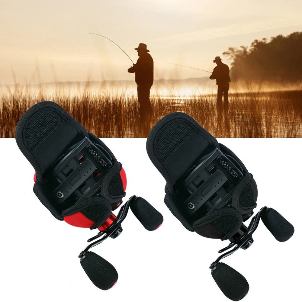 Waterproof Breathable Fishing Reel Bag Protective Case Cover