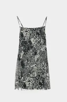 

Trendyol Printed Gauze Knitted Dress TWOSS20EL1738