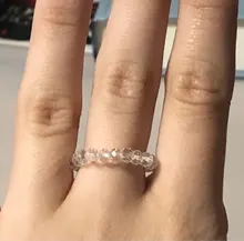 Anillo de resina Vintage para mujer, joyas de resina de cuentas de cristal coloridas de Corea para mujer, regalos de joyería para fiesta, anillos de dedo 2020