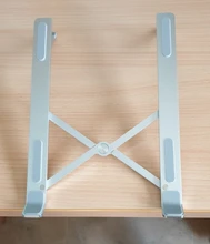GOOJODOQ-Soporte para ordenador portátil, soporte de aleación de aluminio plegable, para Notebook, MacBook Pro y tableta