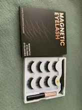 Pestañas postizas magnéticas 3D de visón Natural, 2/4 pares, resistentes al agua, duraderas, magnéticas, delineador y pinzas, conjunto de Extensión de maquillaje