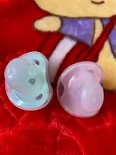 Chupete de silicona de alta calidad para bebé, recién nacido, niño y niña, pezones simulados, cabeza redonda y plana