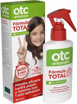 

OTC Anti lice Spray Formula Total Anti-lice Treatment to remove lice and nits in 2 min-125 L