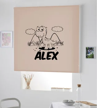 

Blind Iroa customizable Child/Dinosaur Alex! ROLLER BLINDS TRANSLUCENT! (LAND 100X175)