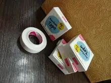 FUNMIX-Cinta de respiración para pestañas injertadas, cinta de aislamiento con agujeros, transpirable, resistente, 4 Uds.