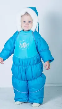 

Jumpsuit-transformer winter 2 in 1 "My Baby"
