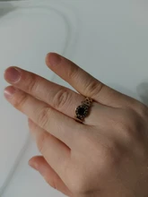 AENINE-anillo de bodas de acrílico con números romanos, diseño Original, joyería para mujeres, Anillos de compromiso de acero inoxidable de oro rosa AR17162