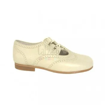 

Shoes English without tongue in skin color tangón (beige), of D'beb é High Collection