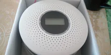 Detector de humo combinado, Detector de monóxido de carbono con pantalla, con batería, Sensor de alarma