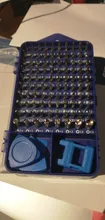 KINDLOV-Juego de destornilladores 112 en 1, conjunto de brocas de precisión, multifunción, dispositivo de reparación de teléfonos móviles, herramientas manuales