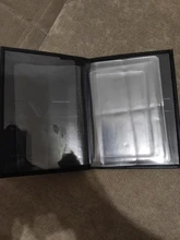 Pu-Leather-Covers Id-Holders Auto-Document-Insert Transparent for with PVC
