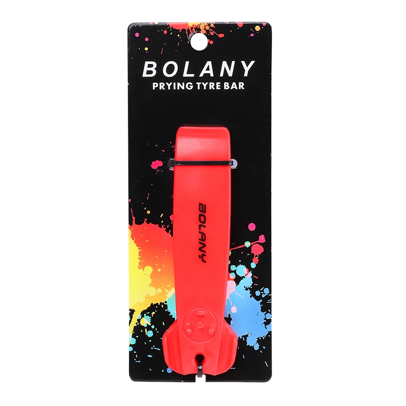 Bolany 3 шт. велосипедные Нейлоновые Пластиковые Рычаги BMX шина многофункциональные инструменты для ремонта аксессуары - Цвет: Красный