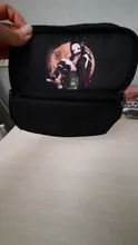 Anime demonio asesino Kimetsu No Yaiba lona monedero lápiz caso maquillaje bolsa de lápiz papelería bolsa de dibujos animados caja de lápiz