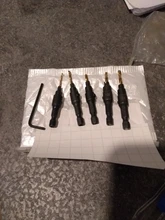 Drill-Bit-Set Countersink-Drill Pilot-Holes Woodworking A-Wrench Screw-Sizes with 5pcs