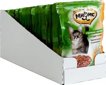 

Мнямс паучи adult cats rabbit 100g in sauce, sensitive digestion, 24*100 C
