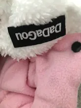 Dog Overalls Clothing Puppy Winter Coat Hoodie Pet-Dog Cotton Thicken Dot for Small Big-Polka-Dot