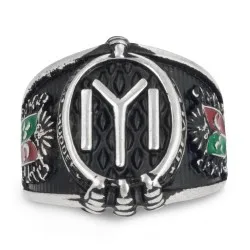 A2-dirilis-ertugrul-ring- eagle-ring- IYI-kayi-ottoman-ring-925-Sterling-Silver-Mens-Ring-Men-Rings-Male-Jewelry-Rings-For-Men-Rings-for-Women-Men-Jewelry-Retro-Flower-Men`s-Rings-Jewelry