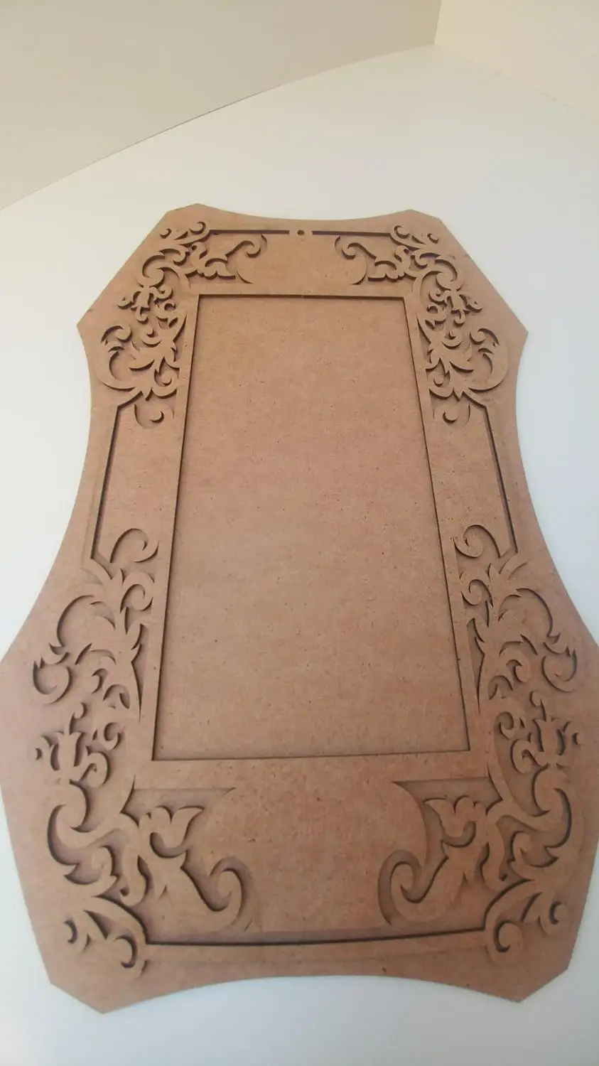 Lazer Kesim Mdf fotoaguraf chercevesi Resimlik(Boyanabilir