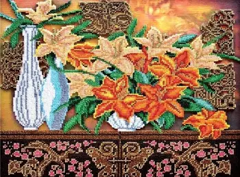 

Av-139 set for embroidery with beads 'romantic'
