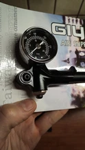 Bike Fork Air-Shock-Pump High-Pressure Mountain-Bicycle Rear-Suspension 300psi GIYO Lever--Gauge