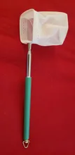 Malla retráctil de acero inoxidable 3D para acuario, Red de Limpieza de tanques para peces y camarones, forma redonda/cuadrada