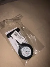 Reloj de silicona para enfermera, Pin, broche, reloj de bolsillo