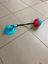 Pet Dog Toys Silicon Suction Cup Tug dog toy Dogs Push Ball Toy Pet Tooth Cleaning Dog