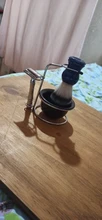 Juego de cuenco y brocha de afeitar para hombre, con soporte, maquinilla de afeitar, peine de barba, kit de limpieza, 1 ud.