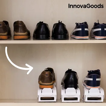 

InnovaGoods container adjustable to fix up the shoes Shoe Rack InnovaGoods (6 pairs)