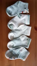 Calcetines finos de algodón para recién nacidos, cómodos y transpirables con dibujos animados, para niños de 0 a 2 años, accesorios de ropa para bebés, 5 par/lote