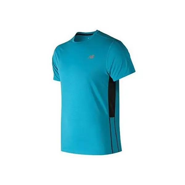 Мужская футболка с коротким рукавом New Balance ACCELERATE Blue | Спорт и развлечения
