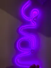 Sign-Lamp Battery-Box Nightlight Led-Neon-Lights Christmas Wedding Double-Powered Love-Shape