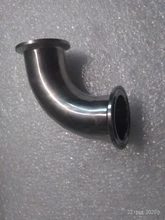 Tri Clamp Elbow Stainless Steel 304  90 Degree DN15 to DN100 Homebrew Pipe Fitting