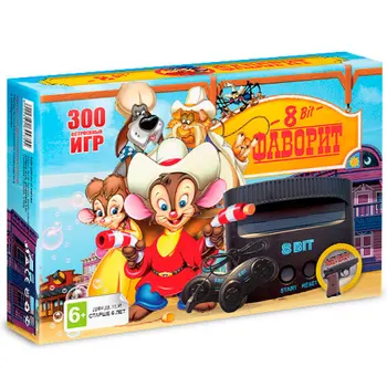 

Game console 8bit Dendy favorite (300 games) + light gun