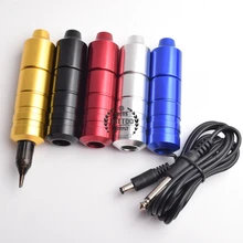 Профессиональная татуировка ручка длинное перо роторная машина сильная сила машины Япония мотор круглый лайнер машины для татуировки