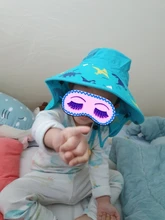 Lemonkid de ala ancha sombrero para el sol para niños Cubo de Niños de verano playa chicas de moda para actividades al aire libre dinosaurio Niño Casual sombreros de sol