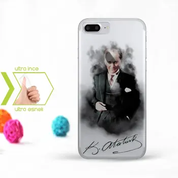 

IPhone 7 Plus Slim Clear Silicone Phone Cover (Atatürk-2)