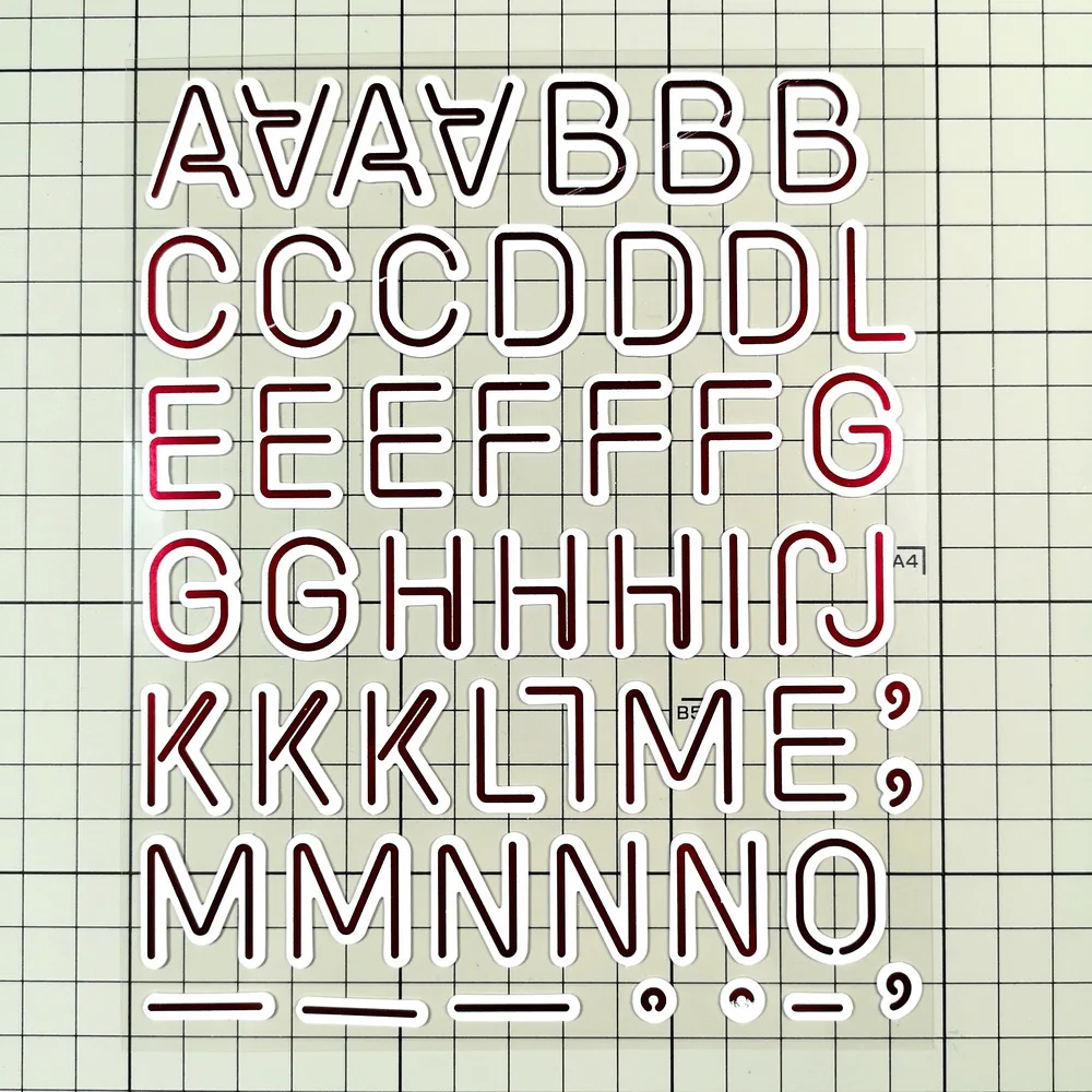 CRZCrafter ДСП наклейки с алфавитом фольги дизайн изготовление скрапбукинга журнал самоклеющиеся отделка декором