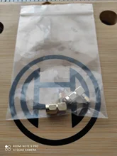 1 Uds RP SMA macho a hembra RP SMA adaptador macho hembra RF Coax acoplamiento barril de nuez convertidor de conector para WIFI 4G antena