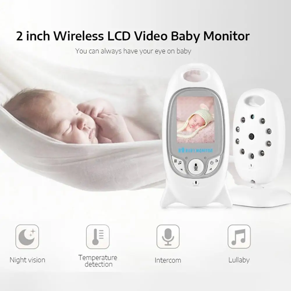 

VB601 wireless baby monitor wifi babyfoon met camera radio nanny nicky video electronic baba with night vision video bebe lloron