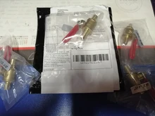 Ball Valve Pipe-Fittings Hose 6mm-12mm Fuel-Line Water-Oil Red-Handle Brass Shutoff Barb