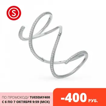 

Silver ring with cubic zirconia sunlight sample 925