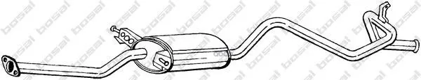 Основной Глушитель Mitsubishi L300 2.5td 4wd 87-96 Bosal арт. 288217
