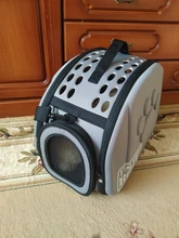 Bolsa de transporte para perros con diseño de gato, bolso de los gatos portátil, plegable, de viaje, para llevar al hombro