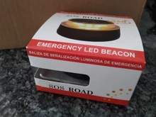 NK SOS Road- Baliza luz de Emergencia | Luz de Emergencia Autónoma | Luz LED | Señal V16 de Preseñalización de Peligro