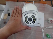 Smar-cámara IP inalámbrica PTZ para exteriores 1080P, Zoom Digital 4X, domo de velocidad, Mini WiFi, cámara de Audio CCTV de seguridad con detección humanoide IA